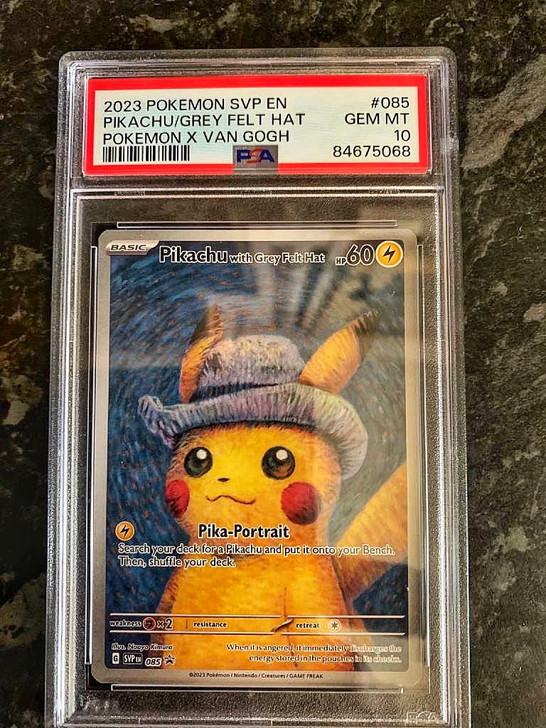 BOOM ~ PSA10 ~ Van Gogh Pikachu 
⚡️⚡️⚡️⚡️⚡️⚡️⚡️

#PSA10 #Pikachu #pokemontcg #pokemoncard