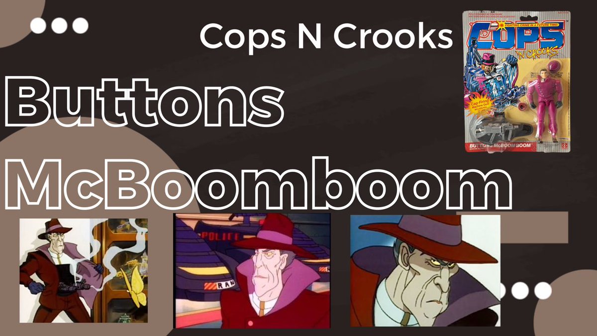 Buttoned-Up Mayhem: Cops 'n Crooks McBoomBoom Tops Review youtu.be/4W9dtljYHmg?si… via @YouTube #toys #subscribe #youtube #channel #collectible #toyhunting #copsncrooks #cops #crooks