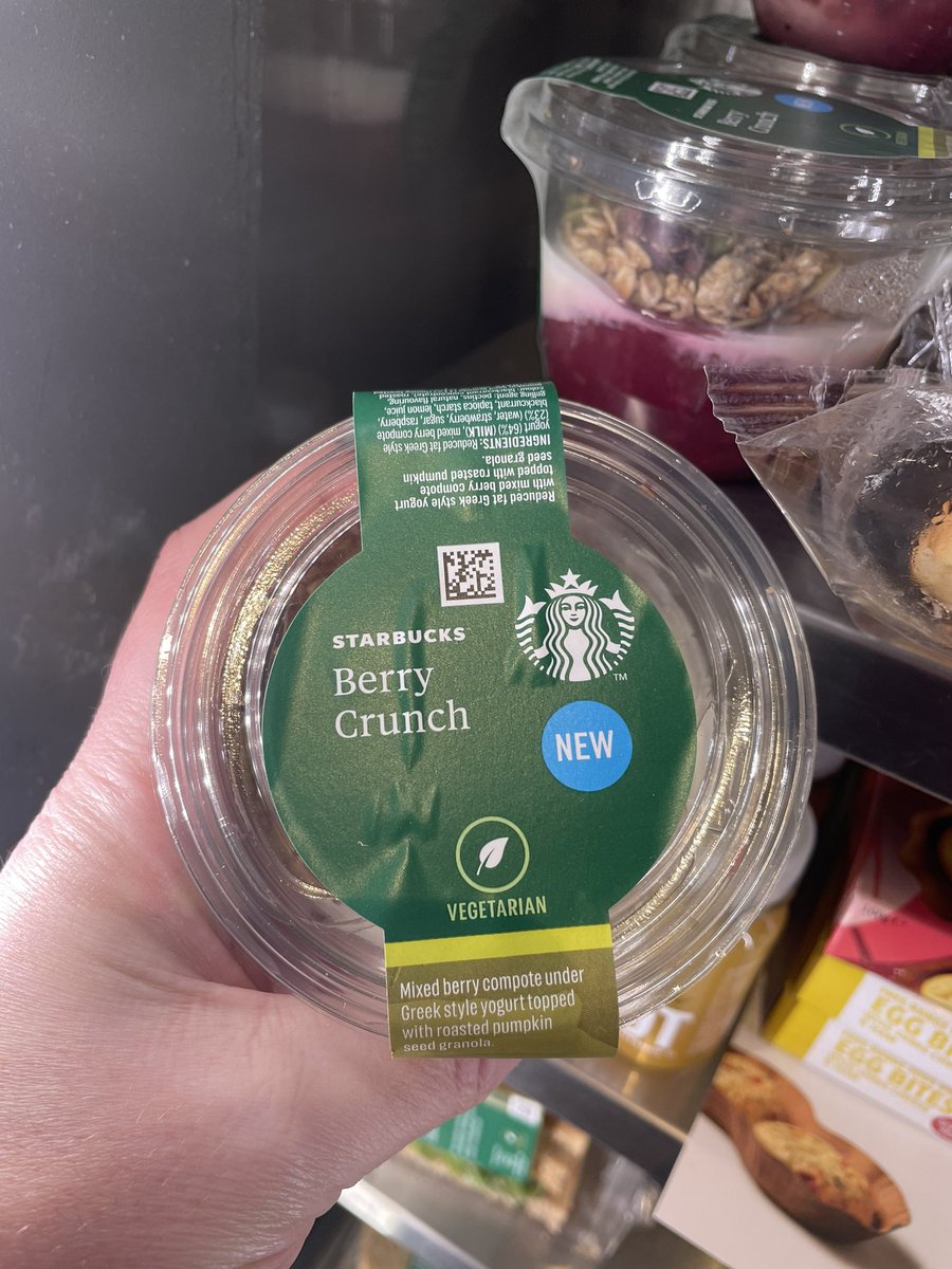 All_Things_New_'s tweet photo. New Finds! 👀 At Starbucks @StarbucksUK #starbucks #eggwhite #eggbites #threecheese #cheese #redpepper #overnightoats #mango #pineapple #almond #biscotti #berrycrunch #new #protein #new #wellthisisnew https://t.co/7JplIaQHhs