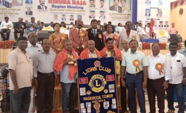 Lions club RC meeting at Aruppukottai. Very nice arrangements and good hospitality. Best wishes to Lion Kirupa Raja kumar.