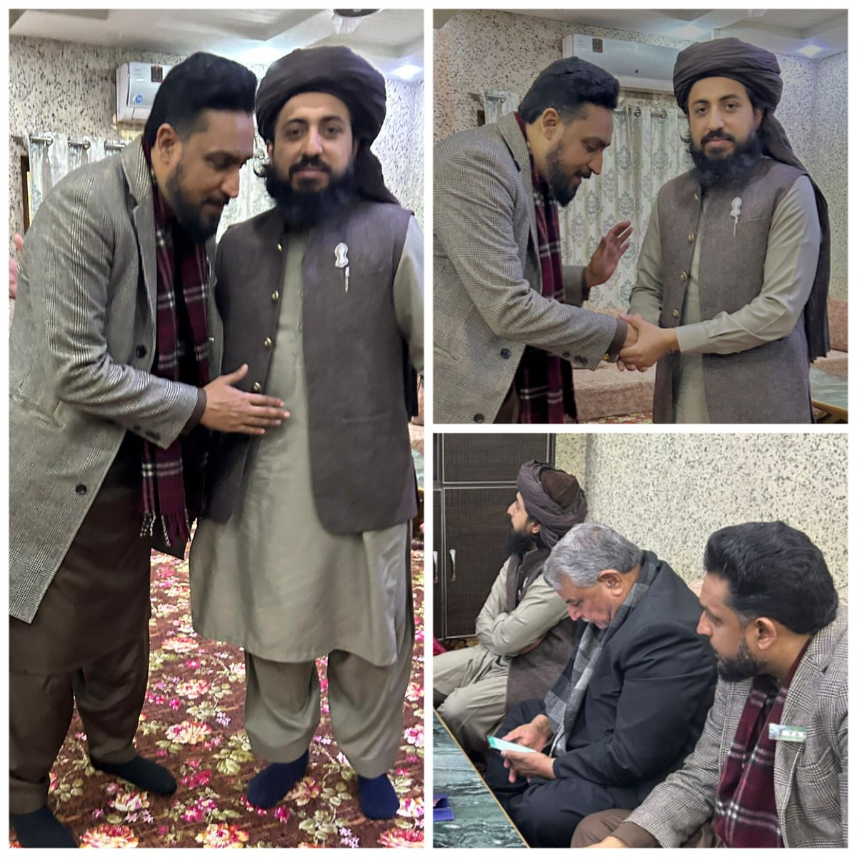 farzandTeam's tweet photo. امیدوار این اے 135 رانا فرزند نسیم صاحب کی مرکزی امیر تحریک لبیک پاکستان حافظ سعد حسین رضوی صاحب سے جامعہ مسجد رحمت اللعالمین میں خصوصی ملاقات 
#NA135
#PP185 https://t.co/ho1jKdvb0Q