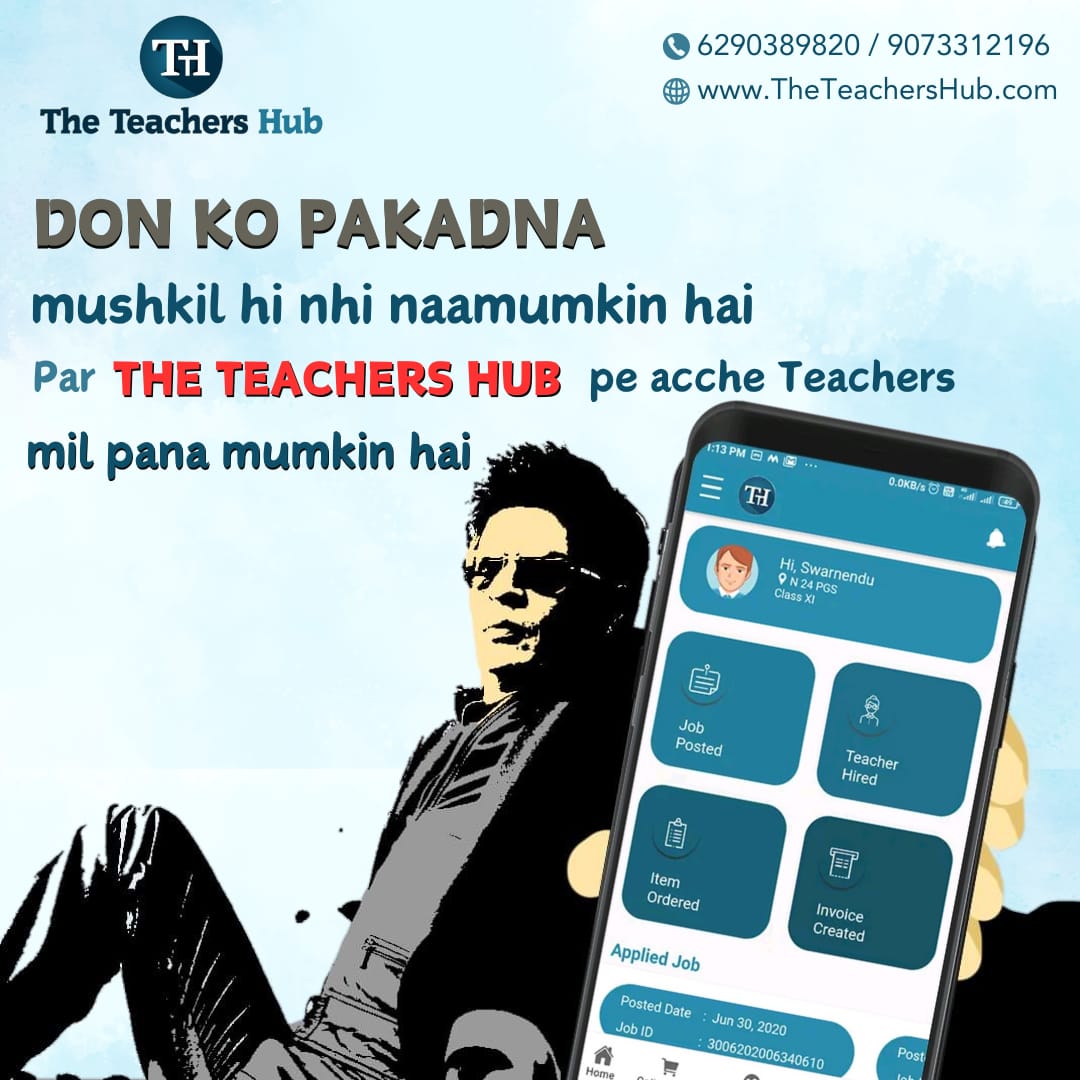 TheTeachersHub1's tweet photo. Welcome to 𝗧𝗵𝗲 𝗧𝗲𝗮𝗰𝗵𝗲𝗿𝘀 𝗛𝘂𝗯, your one-stop solution for securing the best teachers for the 𝗨𝗽𝗰𝗼𝗺𝗶𝗻𝗴 𝗦𝗲𝘀𝘀𝗶𝗼𝗻! 𝗕𝗼𝗼𝗸 𝘆𝗼𝘂𝗿 𝗱𝗲𝗱𝗶𝗰𝗮𝘁𝗲𝗱 𝗶𝗻𝘀𝘁𝗿𝘂𝗰𝘁𝗼𝗿𝘀 𝗻𝗼𝘄 𝘁𝗼 𝗮𝘃𝗼𝗶𝗱 𝘁𝗵𝗲 𝗿𝘂𝘀𝗵 – Call Now 6290389820 / 9073312196

#tth https://t.co/aejheANu53