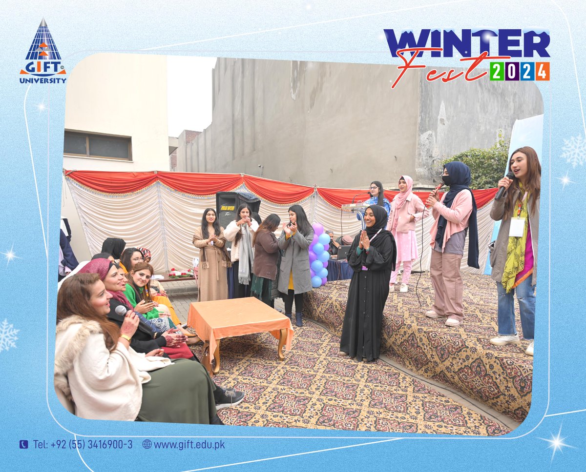 GIFTUniv's tweet photo. ๐๐๐ฉ๐ญ๐ฎ๐ซ๐ข๐ง๐ ๐๐ข๐ง๐ญ๐๐ซ'๐ฌ ๐๐๐ ๐ข๐: ๐๐๐ฌ๐ฆ๐๐ซ๐ข๐ณ๐ข๐ง๐ ๐๐จ๐ฆ๐๐ง๐ญ๐ฌ ๐๐ง๐ฏ๐๐ข๐ฅ๐๐ ๐๐ญ ๐๐๐
๐ ๐๐ง๐ข๐ฏ๐๐ซ๐ฌ๐ข๐ญ๐ฒ'๐ฌ ๐๐ข๐ง๐ญ๐๐ซ ๐
๐๐ฌ๐ญ ๐๐๐๐
#GIFTUniversity #CreateYourOwnWorld #LifeAtGIFT #EventAtGIFT #GIFTCampusLife #WinterFest2024 https://t.co/Ew6tloLy44