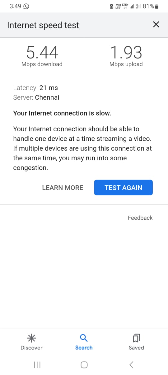 HarshithaBelala's tweet photo. @JioCare there is very slow internet connectivity due to 5G net connection. Disable 'Trial 5G unlimited data' so that I can connect to 4G. I am facing very severe problem regarding my connectivity for the past 6 months. Pls do the needful. https://t.co/uhvhwGpp54