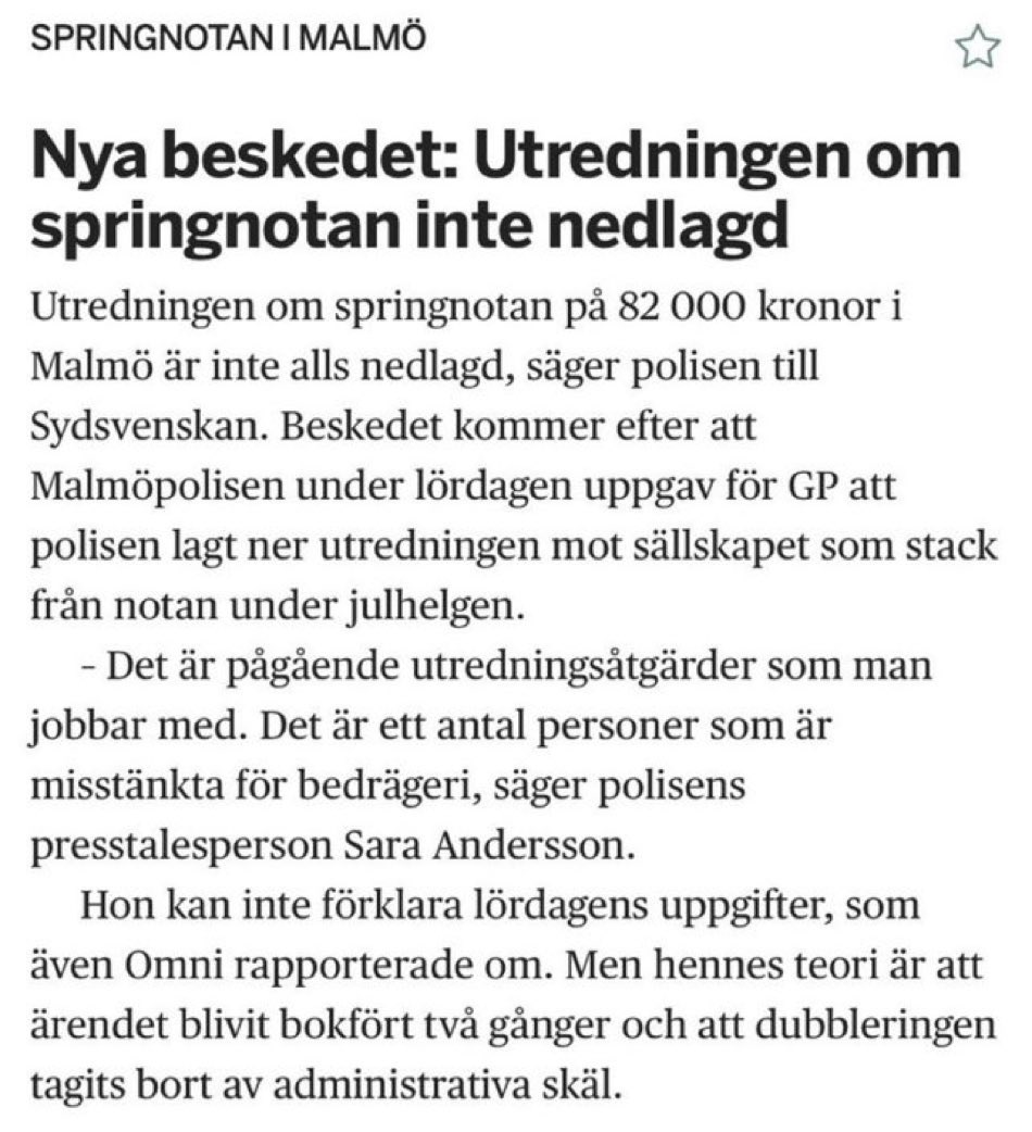 Eller var det överklagan till de sociala medierna som bifölls? Det är snabba kast i #DetNyaSverige. #krimpol #polisen