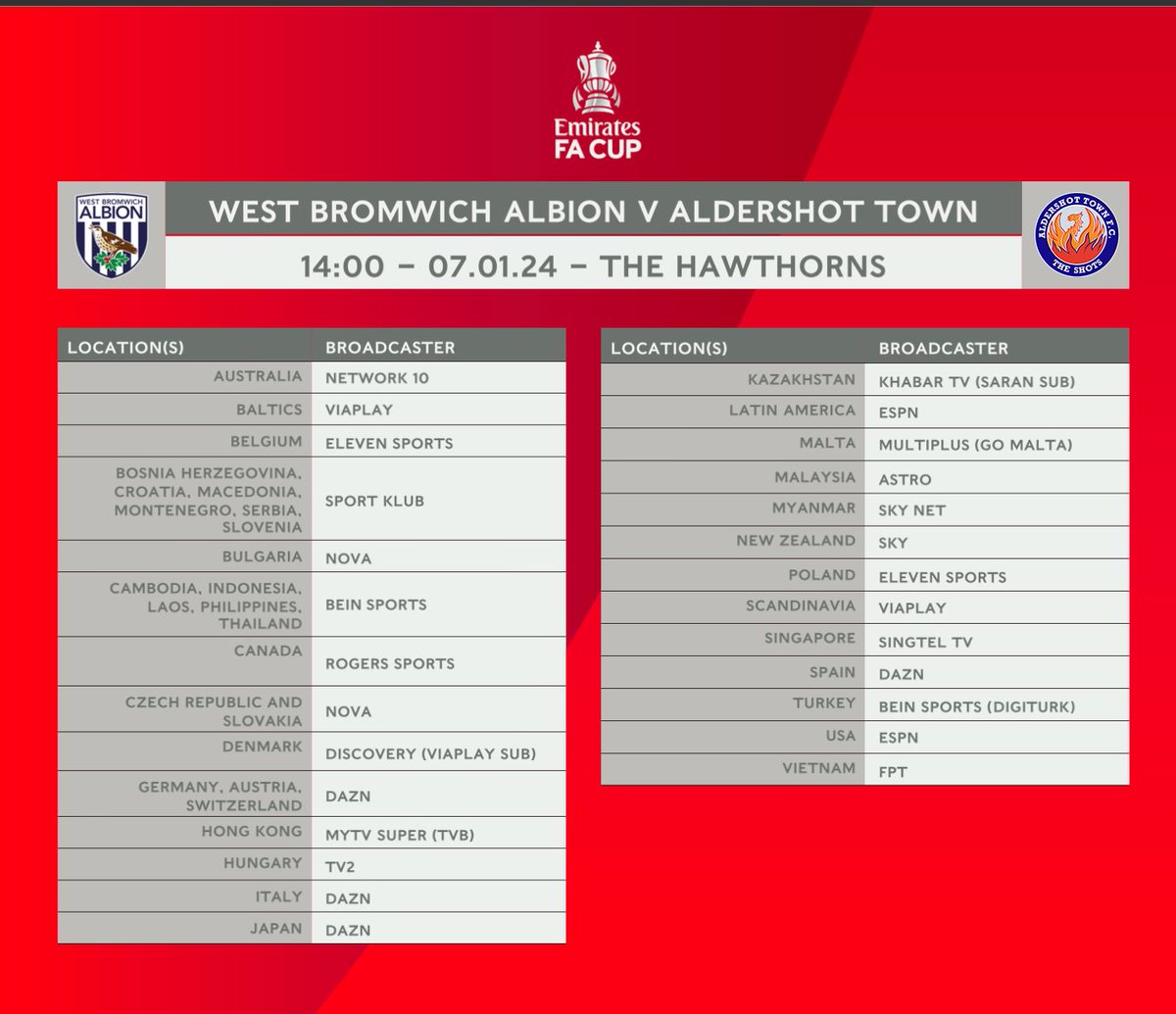 OfficialShots's tweet photo. With this afternoon's game being selected for overseas broadcast, here's how you can watch the Shots from afar! ✈️

Let us know where you'll be watching from 👇

#TheShots❤️💙 https://t.co/JYOd47hEMP