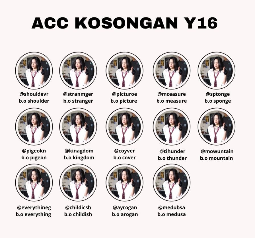 mowmeowgi's tweet photo. @songminf 💭 wts acc kosongan y16 

⌗♡° verif email (v-all +1,5k)
⌗♡° go green 
⌗♡° bisa test mt &amp; ht
⌗♡° masuk mt, ht (harus dimainin)
⌗♡° data acc lengkap

price 8k/each https://t.co/Ru8g1YjfMY