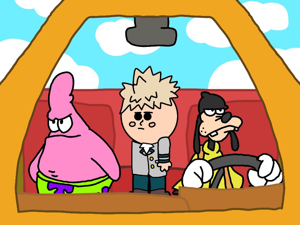BigcandyE's tweet photo. Goofy movie car
#Goofy #Spongebob #Myheroacademia #Bakugo https://t.co/l8ls0KROfG