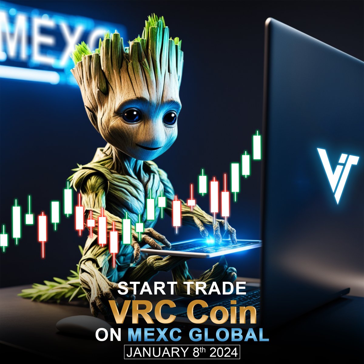 Blocklabtech's tweet photo. VRC Coin makes its grand entrance on MEXC Global. Get ready for a thrilling journey starting January 8th!
.
.
.
.
#VRCcoin #mexcGlobalListing #mexcGlobal #Vzoneworld #VRCworld #VZoneSolutions #VRCListing #Blockchain #vrc #VirtualSwapLaunch #FinancialFreedom https://t.co/67tJDPpnQb
