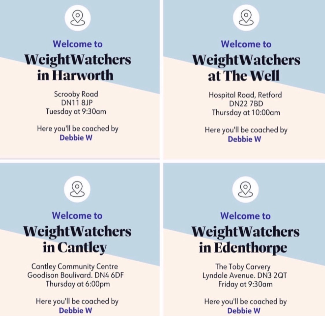 WabyDebbie's tweet photo. "Research shows that tracking helps you lose and maintain your weight. It makes you aware of what you’re eating, how much you’re eating, and how many Points™ you’re using. Along the way, you’ll start to recognise healthier choices, too.
@ww_uk #tracking #workshop #coachwaby https://t.co/h1W14hN18D