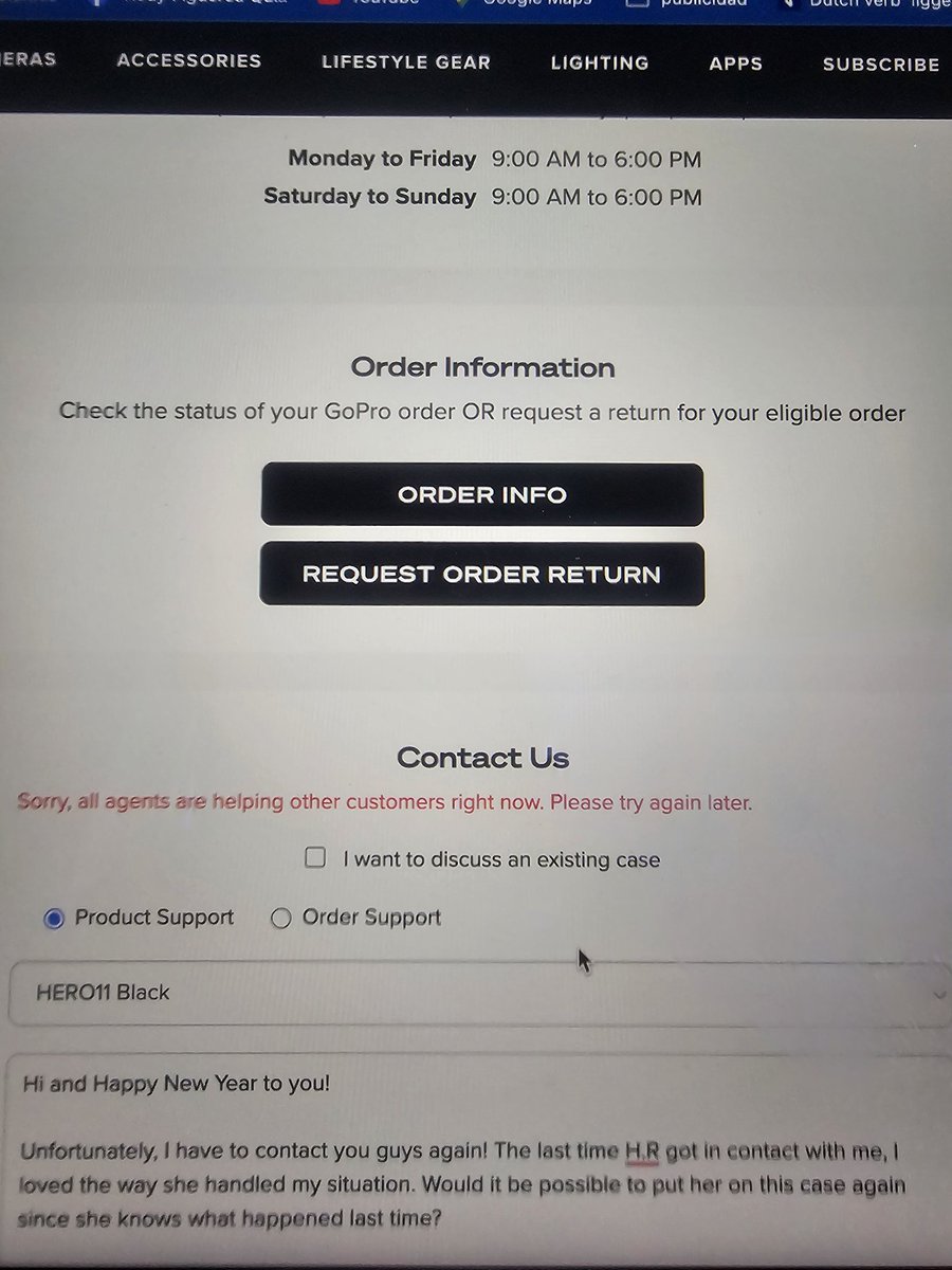 rodyf81's tweet photo. Dear @GoPro, and @GoProNL  I have been trying to contact you guys since last Tuesday, and the closest I have got to do that, is this message... 
If i request a call? Then i get the other screen.
Can you tell me where I can send an email to you guys. Thanks in advance, Rody https://t.co/5At43M4egd