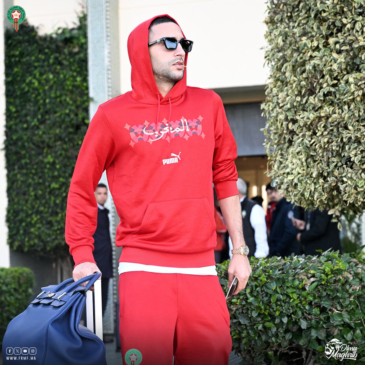 بعثة المنتخب الوطني تتوجه إلى كوت ديفوار للمشاركة في كأس أمم إفريقيا كوت ديفوار 2023

📷 Our National Team delegation is heading to Cote d'Ivoire to participate in TotalEnergies CAF Africa Cup of Nations

#DimaMaghrib 🇲🇦