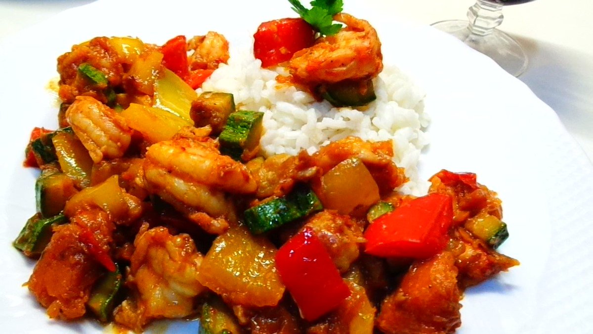 #ПростіРецепти: Креветки з овочами на сковороді #FoodieBeauty #Foodie #recipes #RecipeOfTheDay #рецептиукраїнською multirecepts.blogspot.com/2023/04/krevet…