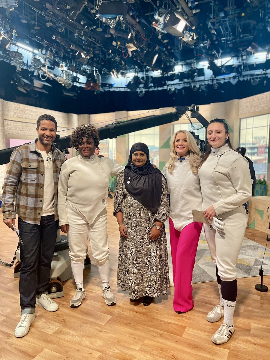 Muslimah Sports Association (MSA) (@muslimahasso) on Twitter photo Thank you to <a href="/bbcsml/">BBCSundayMorningLive</a> for inviting MSA and <a href="/CamdenFencing/">Camden Fencing Club</a> to the show this morning to talk about the importance of accessible sports activities and partnerships 🤺 Thank you to <a href="/bbcsml/">BBCSundayMorningLive</a> for inviting MSA and <a href="/CamdenFencing/">Camden Fencing Club</a> to the show this morning to talk about the importance of accessible sports activities and partnerships 🤺