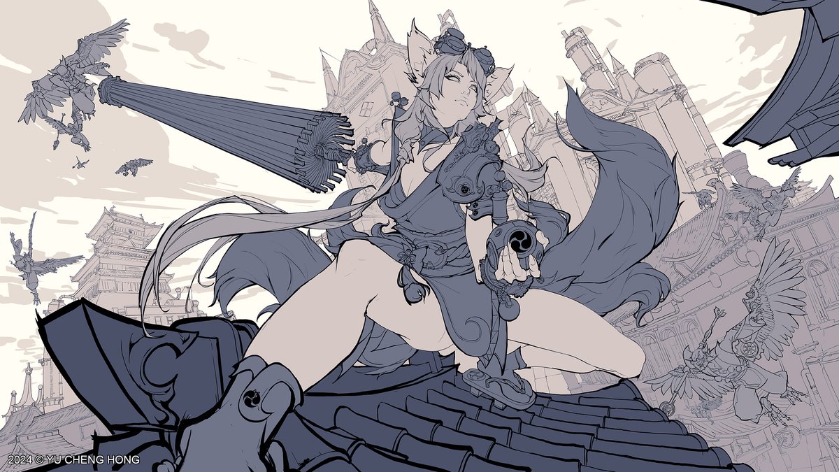 YuChengHong's tweet photo. Trying to practice and explore some composition rules applied in this picture. https://t.co/MpLlchqmJU