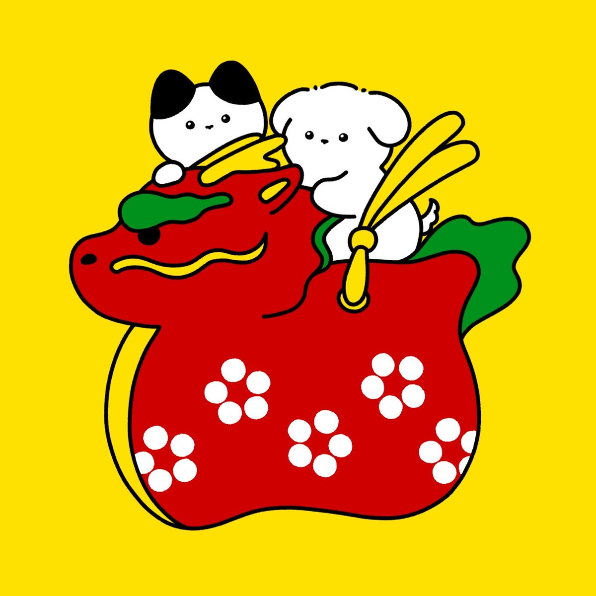 あけましておめでとうございます🐱🐶