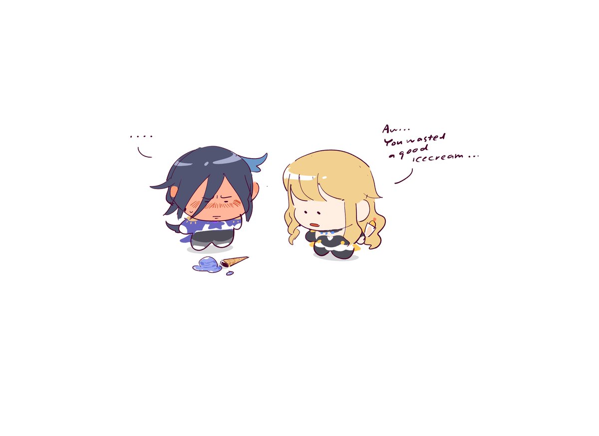ice cream
#clorivia #navia #clorinde #GenshinImpact #Genshinfanart #Genshin