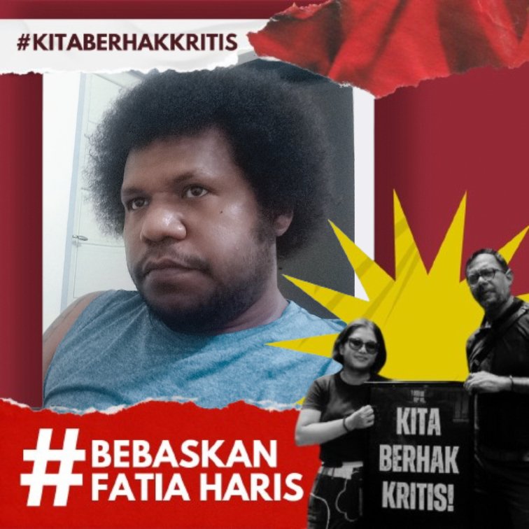 albertsamuel28's tweet photo. Menjelang Putusan Kriminalisasi Mari kita teriakkan #BEBASKANFATIAHARIS

Gabung dan ikuti Putusannya di PN Jakarta Timur Senin 08 Januari 2024 jam 10.00 

Gabung juga buat twibbon #BebaskanHarisFatia #KitaBerhakKritis melalui link berikut https://t.co/RcVf8ecyvj https://t.co/KALsKq9vAa