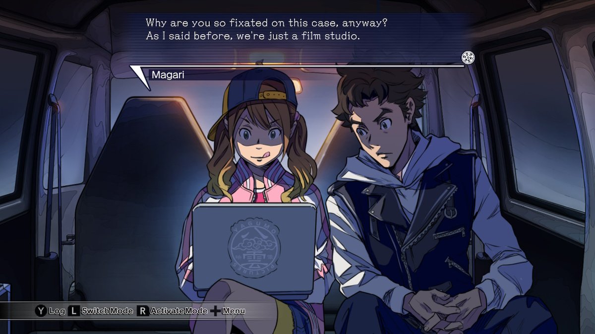JustGreenOne's tweet photo. So far this mystery visual novel has been very lite on logic puzzle / point & click elements when compared to a series like Ace Attorney. You collect clues to progress, but there's no inventory to manage since evidence is automatically used when needed.
#RootFilm #NintendoSwitch https://t.co/a4l4cBnHu6