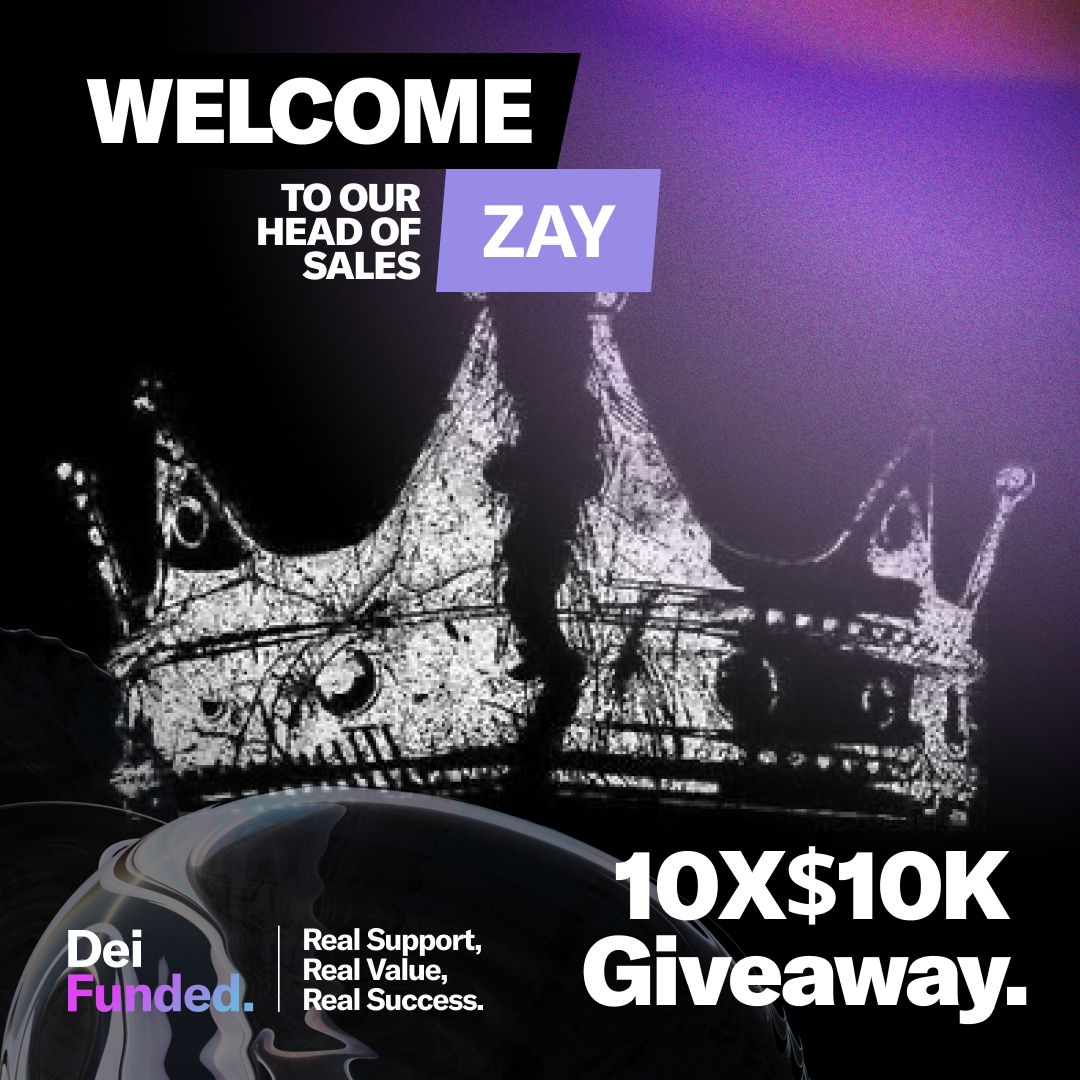 _TraderZay's tweet photo. 🔥🔥100K GIVEAWAY🔥🔥

10 x 10$K ACCOUNTS UP FOR GRABS.🔵

FOLLOW ⬇️
@DeiFunded
@moneybrinter 
@Zay_trades_fx 

TAG 3 FRIENDS 🥇

LIKE &amp; REPOST 🚨❤️

5 DAYS ❤️ https://t.co/1eg1dEuPsV