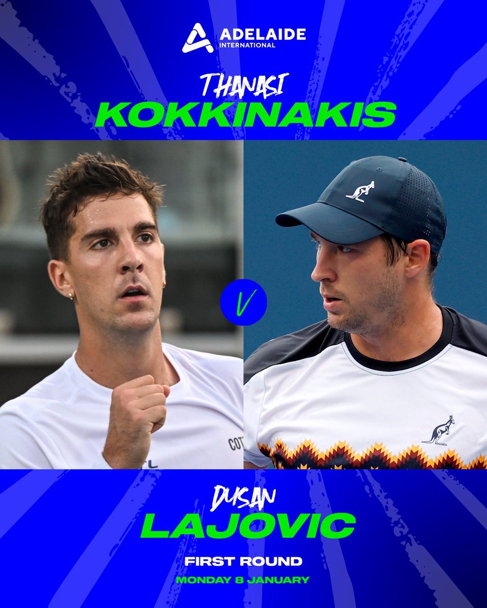 AdelaideTennis's tweet photo. Night one THRILLS 🍿

Our 2022 champ takes on the world No.23 in an unmissable first round matchup 

#AdelaideTennis https://t.co/9F6c2JthHm