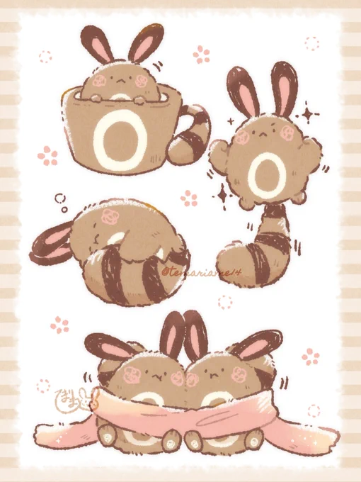 ほわほわオタチちゃん

#オタチの日 
