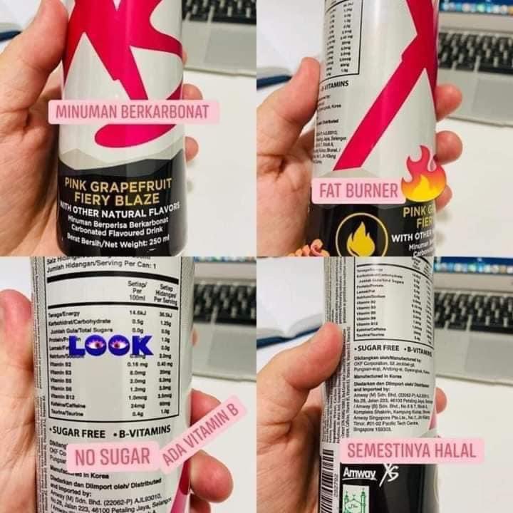 Korang yang selalu aktif sukan/running/hiking tu WAJIB cuba XS drinks ni. Sementara ada promo best 😉😉😉