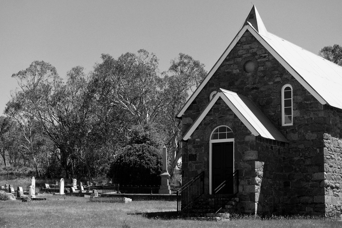 Country buildings...