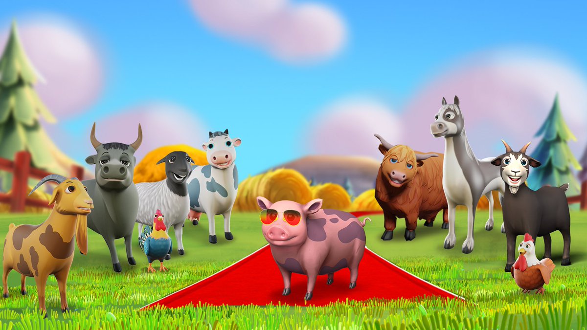 What's happening on the farm? 🤔👀 
Can you guess? 🧐