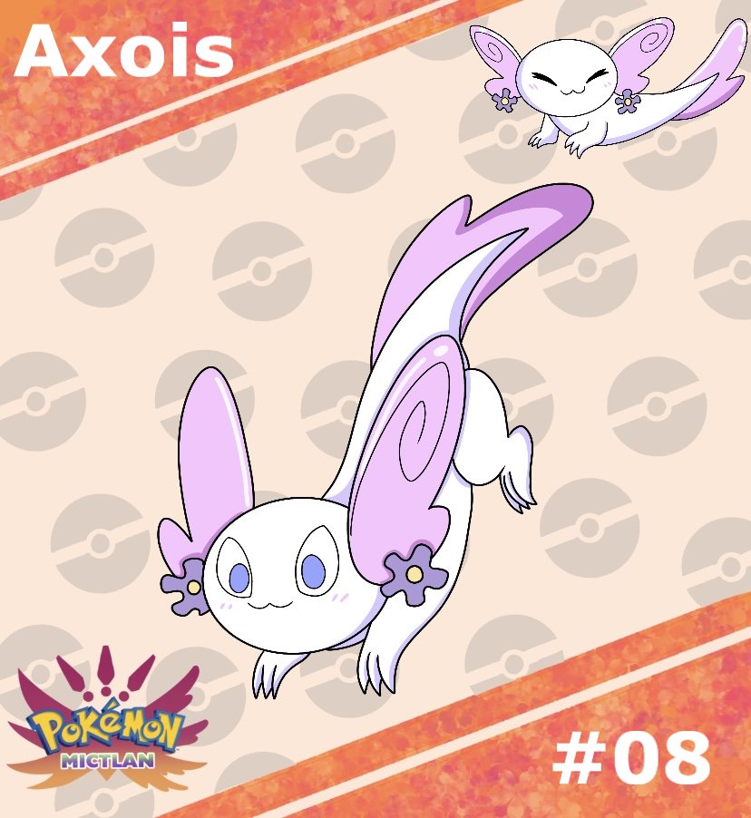 PokeMictlan's tweet photo. Este es “Axois” la forma evolucionada de Axi🌊
Recuerda que en nuestro tiktok tienes el origen de este hermoso Pokémon🇲🇽💧
#Pokemon #pokemonmictlan #pokemictlan https://t.co/MV7fo5w7xh
