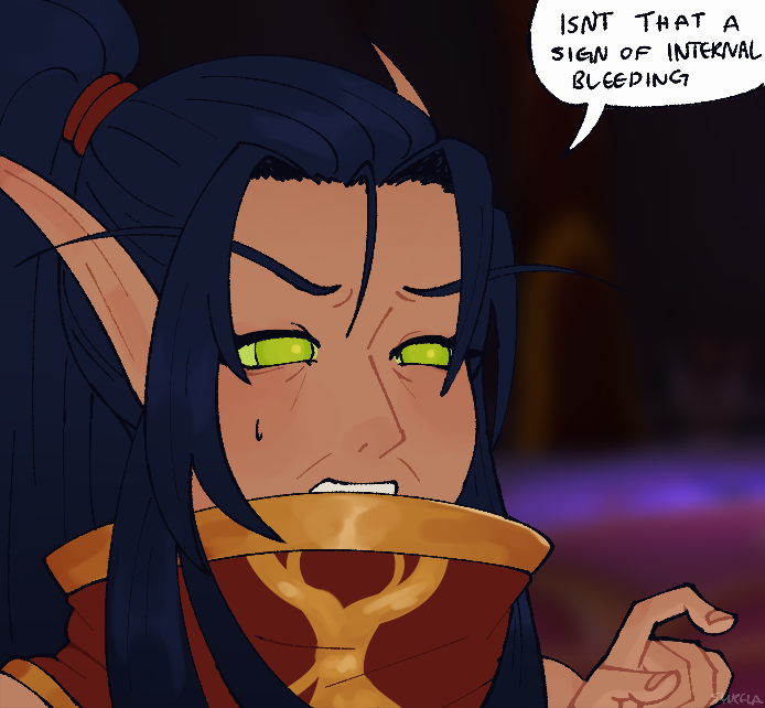 Sylrela's tweet photo. day 34
this is your ranger general ?? 😭😭
#worldofwarcraft #lorthemar #halduron #rommath #liadrin https://t.co/58DJE6FE5y