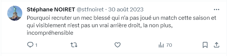 ch22_r's tweet photo. Transfert Murillo été 2023

Transfert Onana hiver 2024 

Rira bien qui rira le dernier ???? 

#MercatOM #TeamOM #TeamExperts https://t.co/bWOPQ6IYqD