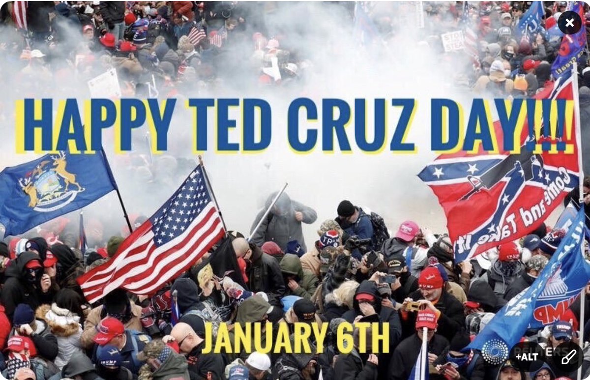 socialjusticei5's tweet photo. @SenTedCruz @fox7austin #TedCruzIsDisgusting #January6th https://t.co/5Iy0wqzA6K