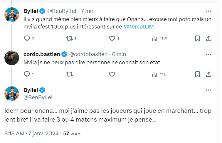 ch22_r's tweet photo. Transfert Murillo été 2023

Transfert Onana hiver 2024 

Rira bien qui rira le dernier ???? 

#MercatOM #TeamOM #TeamExperts https://t.co/bWOPQ6IYqD