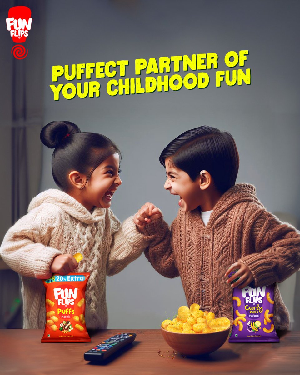 funflips_'s tweet photo. Bringing back the nostalgia with Funflips! Whether you're a kid, a young adult, or just a fun-loving grown-up, this snack is always a hit.

#Funflips #FavouriteSnacks #Childhood #weekend https://t.co/HmACWfa2UQ