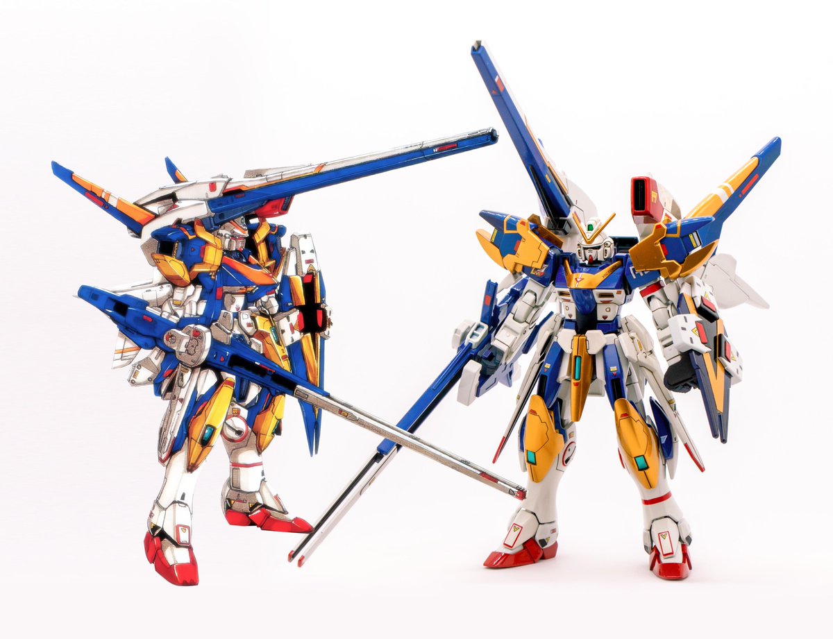 VENTO_Original's tweet photo. HG_V2ab高達_中古風塗裝
#HGGUNDAM,#gundamfanart ,#gundam,#GUNPLA,#HGUC ,#V2AB,#V2GUNDAM,#机动战士V高达,#機動戦士Vガンダム https://t.co/J3JrAkmIYN