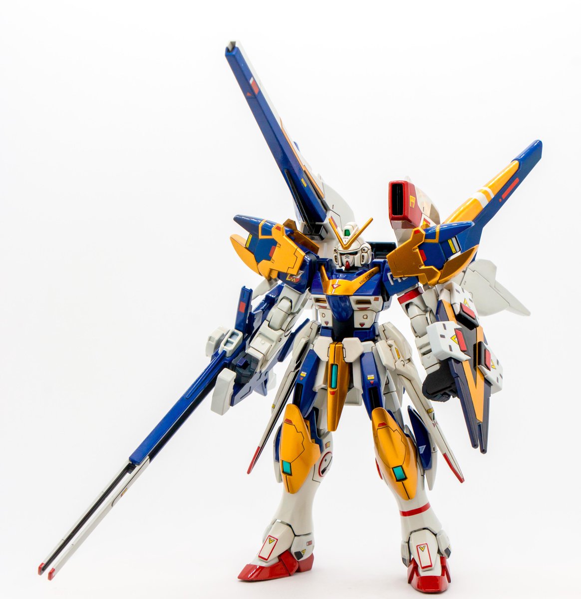 VENTO_Original's tweet photo. HG_V2ab高達_中古風塗裝
#HGGUNDAM,#gundamfanart ,#gundam,#GUNPLA,#HGUC ,#V2AB,#V2GUNDAM,#机动战士V高达,#機動戦士Vガンダム https://t.co/J3JrAkmIYN
