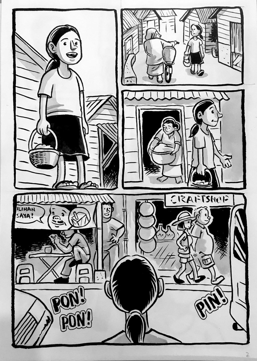 "Sisters"
A 24-page-comics made under 24 hours. 1/6 