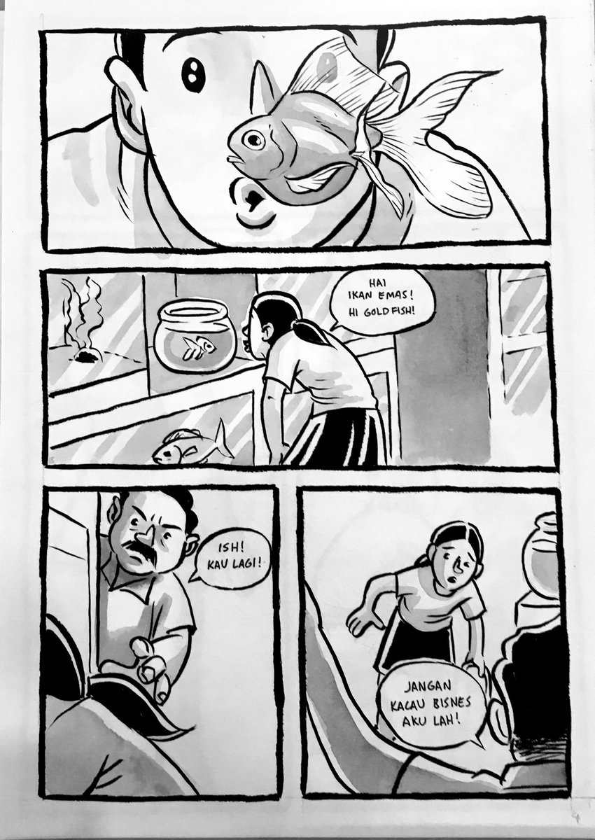 "Sisters"
A 24-page-comics made under 24 hours. 1/6 
