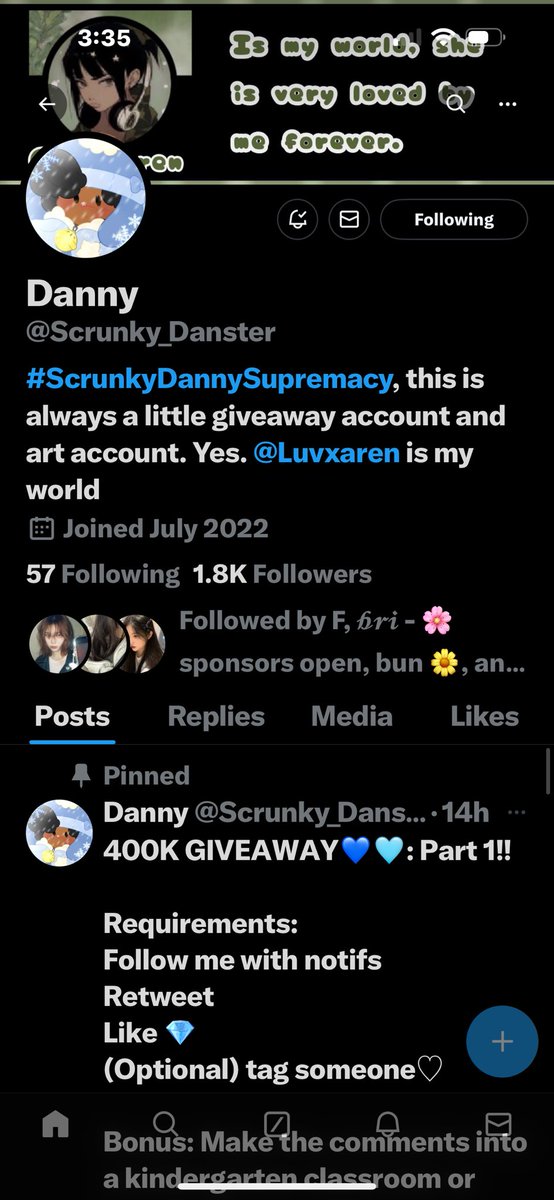 Jeans_chipss's tweet photo. @Scrunky_Danster Teacher I’m done!!  I want to introduce my friend to u teacher it’s @Berrylovelyyou https://t.co/iU3kp2dQi3