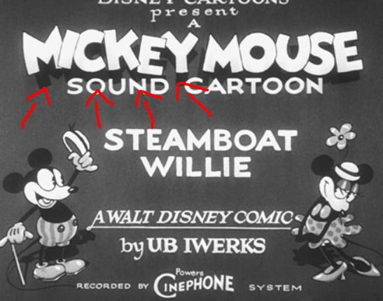 habitovin's tweet photo. "his name wasn't mickey back then!! you can't use his name!!" explain the fucking title card you see at the beginning of the fucking cartoon dumbass https://t.co/gpeuMlMybu