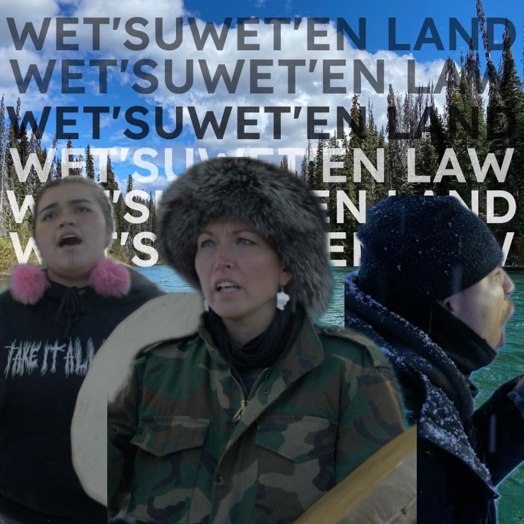 Gidimten's tweet photo. Coyote Camp Trial: January 8–19, 2023

https://t.co/8LgfWMEUO4

#WetsuwetenLandWetsuwetenLaw https://t.co/KYKNaBFLtU