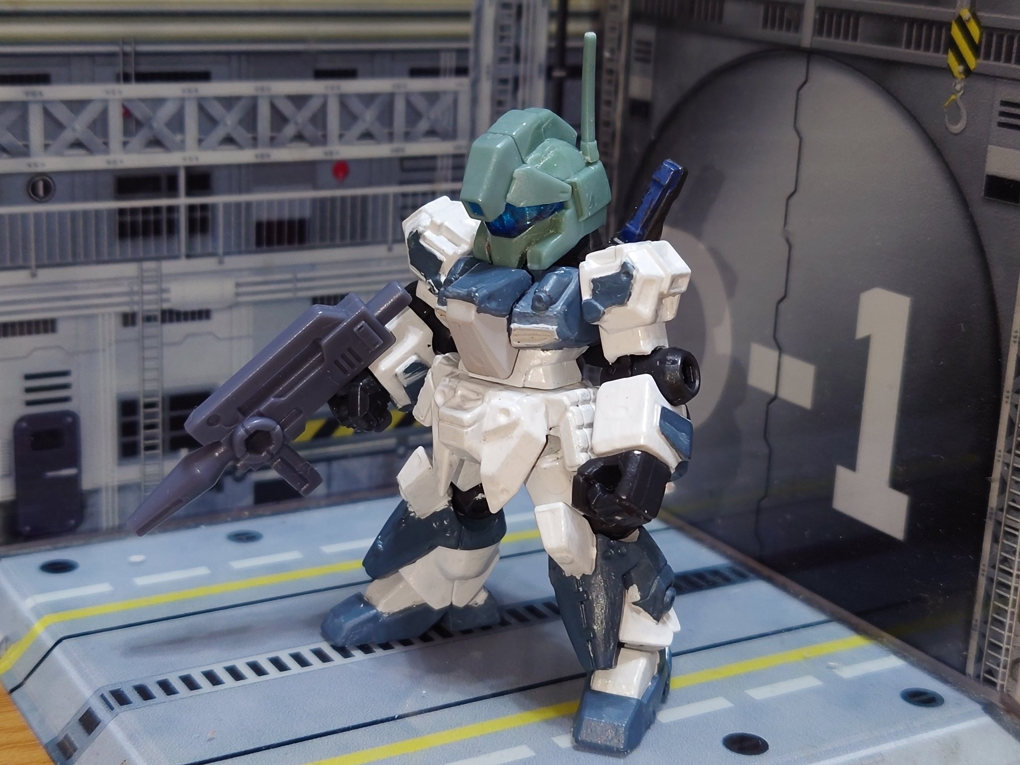 モビルスーツアンサンブル スタークジェガン 改造