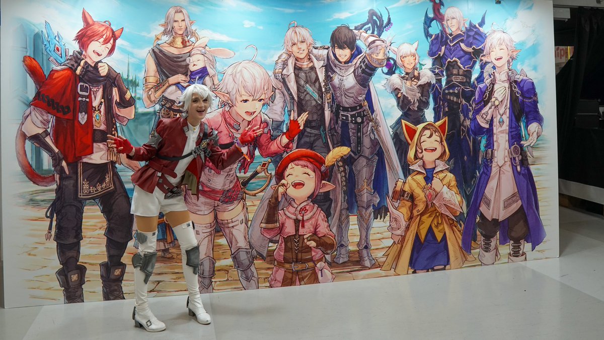 megymoose's tweet photo. Today has been so fun! #FFXIVFanFest  #日本ファンフェス https://t.co/sCNCv4Qjf8