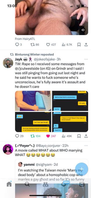 PSA: If you have Instagram and/or Grindr &mdash; especially if you&rsquo;re in the UK &mdash;be sure to block this account