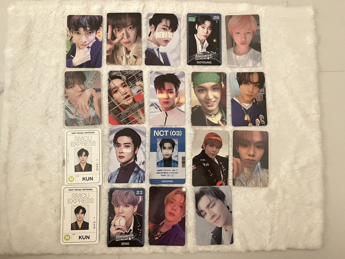 merrywithh's tweet photo. พร้อมส่ง 🐶💘
♡ โดยอง : ใบแรก-200 , สองนิ้ว-250, ใบสาม+สี่-130
 ♡ จีซอง hello future •ʚ• -250
♡ เจโน่ : hf -200 , ตาราง-250 , ใบสาม-50
♡ แฮชาน : คาราบาว-200 , เสื้อน้ำเงิน-130
♡ พี่คุณ-50 แจฮยอน ยูตะ-100
♡ โชทาโร่ : sm-500 , แก้มป่อง-100

💐 dm ka
#ตลาดนัดnct https://t.co/vpOsUW2fOF