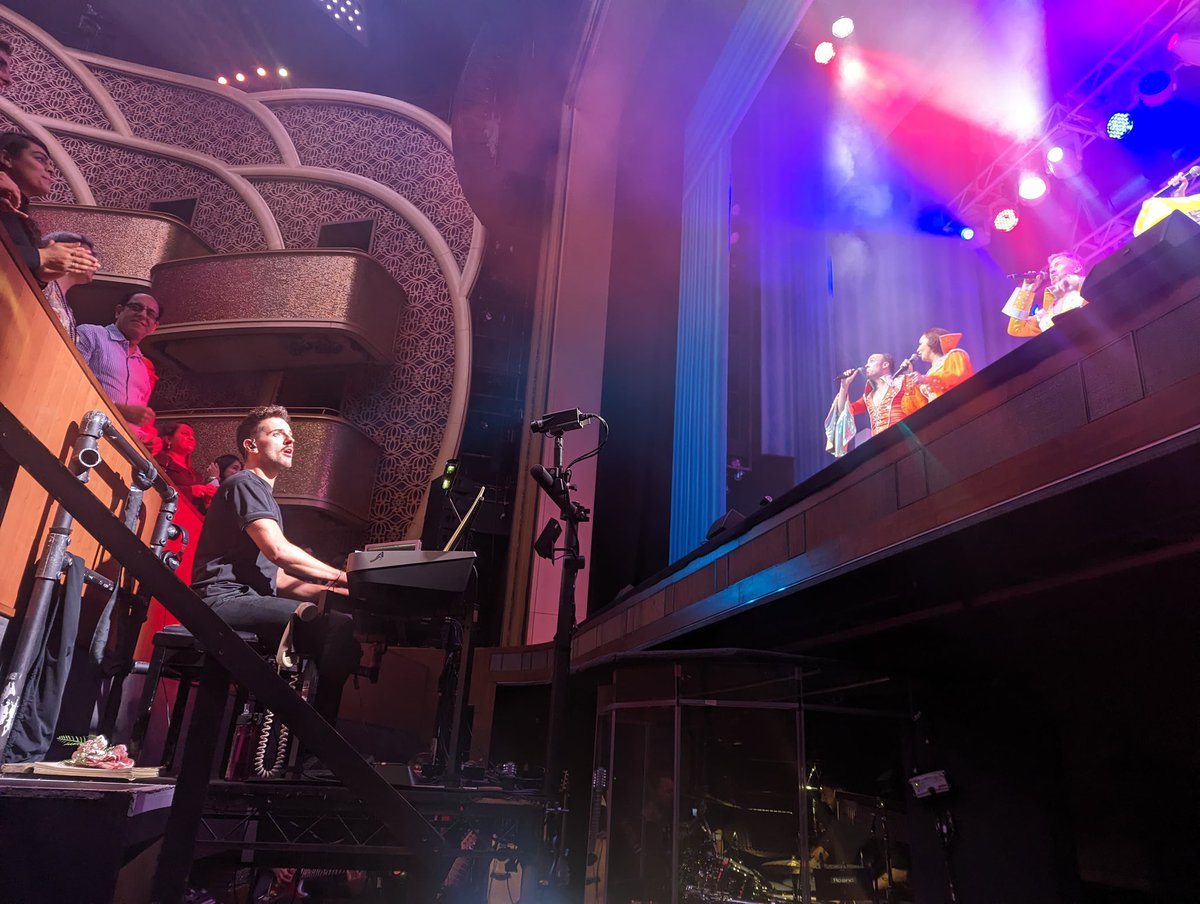 Last day at the ABBA Factory today after four and a half truly brilliant years. 

What a joy, what a life, what a chance. 

Thank you for the music. 

<a href="/MammaMiaMusical/">MAMMA MIA!</a>