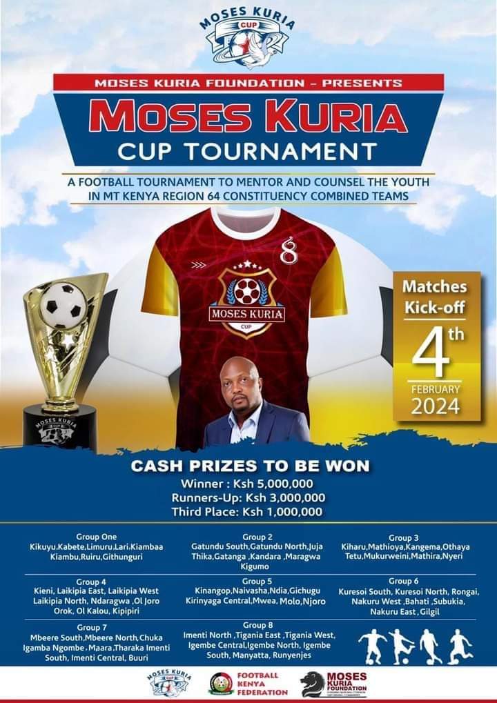 Psy-ops. Kenyan politicians all over have realised that hungry jobless youth can kill them. Suddenly, there are football tournaments everywhere, and the prize money is brought in boxes of cash as part of the spectacle