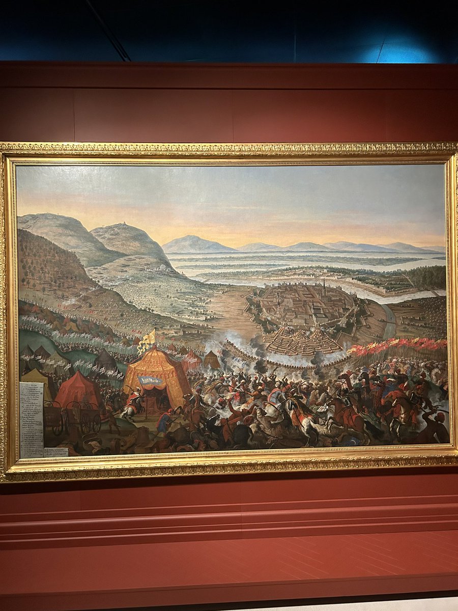 Aşağıdaki yapıt, ikinci Viyana kuşatmasına dair en bilinen tablolardan biridir. 

Flaman sanatçı Frans Geffels, bu muharebenin önemli olaylarını tek bir resimde birleştirmiştir.

+