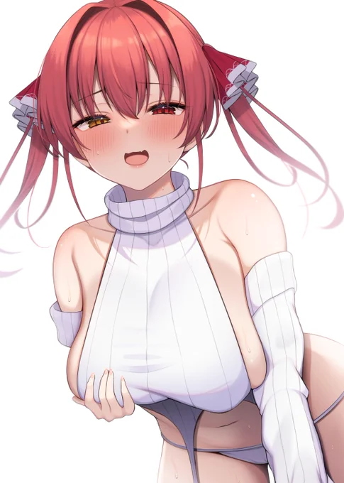 例のセーター#マリンのお宝 